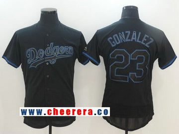 Adrian Gonzalez Los Angeles Dodgers black Fashion jersey