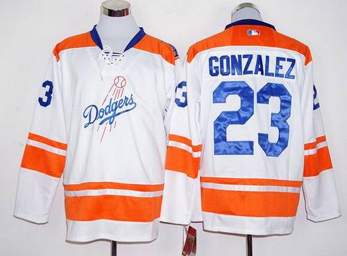 Adrian Gonzalez Los Angeles Dodgers white jersey