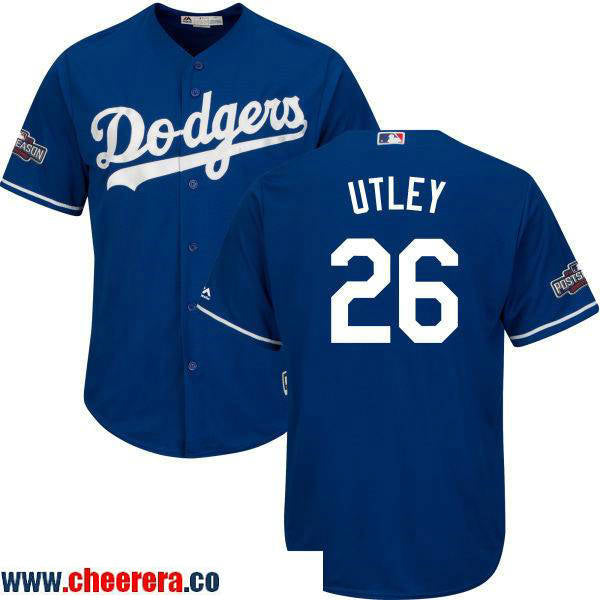 Chase Utley Los Angeles Dodgers royal jersey