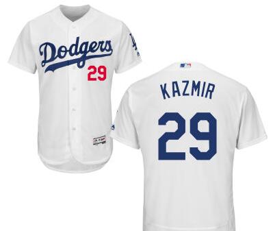 Scott Kazmir Los Angeles Dodgers white Home jersey