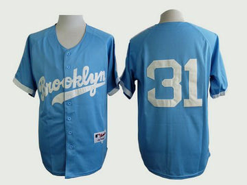 Joc Pederson Brooklyn Los Angeles Dodgers blue jersey