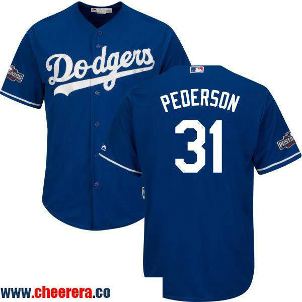 Joc Pederson Los Angeles Dodgers royal jersey