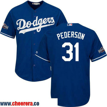Joc Pederson Los Angeles Dodgers royal jersey