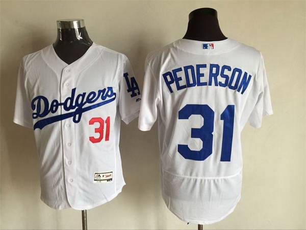 Joc Pederson Los Angeles Dodgers white jersey