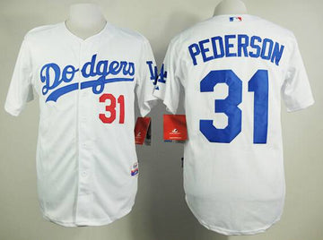 Joc Pederson Los Angeles Dodgers white jersey