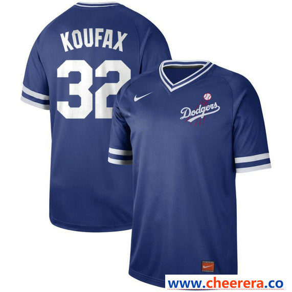 Sandy Koufax Los Angeles Dodgers blue Legend jersey