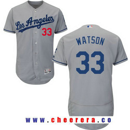 Tony Watson Los Angeles Dodgers gray Road jersey