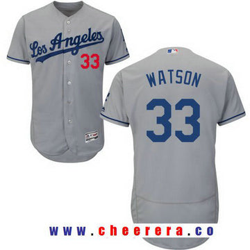 Tony Watson Los Angeles Dodgers gray Road jersey
