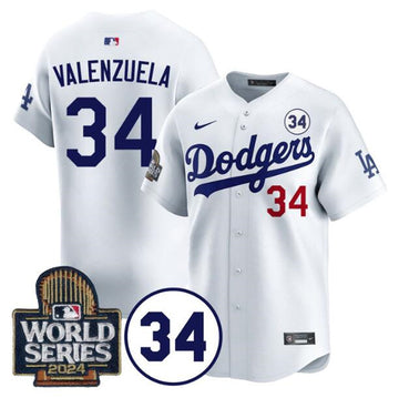 Toro Valenzuela Los Angeles Dodgers white Limited jersey