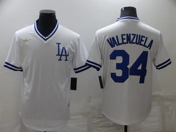 Toro Valenzuela Los Angeles Dodgers white jersey
