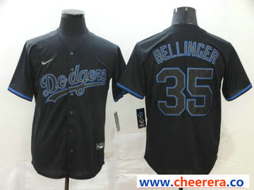 Cody Bellinger Los Angeles Dodgers black Shadow jersey