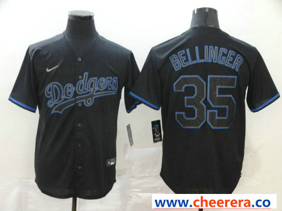 Cody Bellinger Los Angeles Dodgers black Shadow jersey