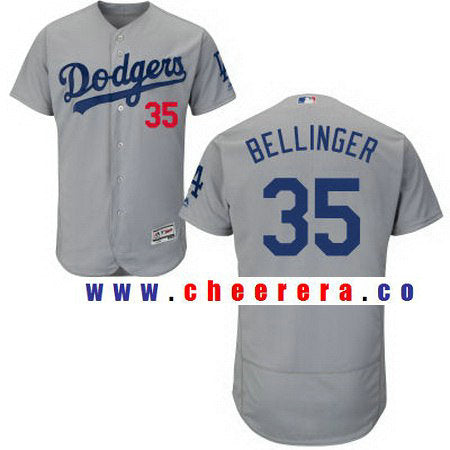 Cody Bellinger Los Angeles Dodgers gray Alternate jersey