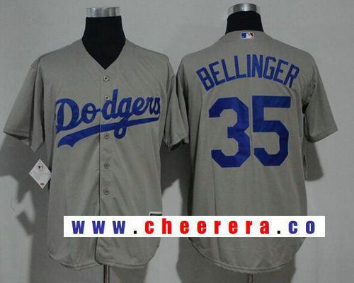 Cody Bellinger Los Angeles Dodgers gray Road jersey