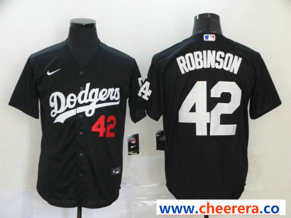 Jackie Robinson Los Angeles Dodgers black jersey