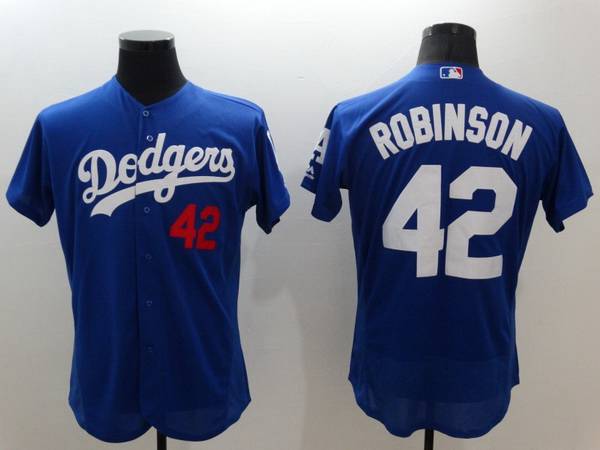 Jackie Robinson Los Angeles Dodgers blue jersey