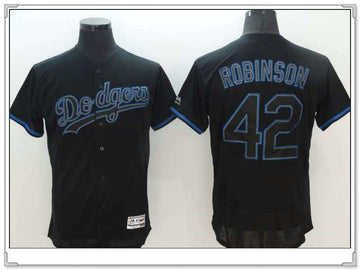 Jackie Robinson Los Angeles Dodgers black Fashion jersey