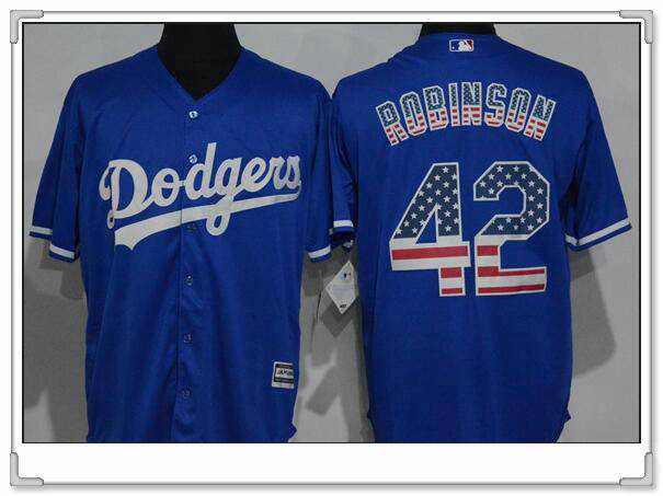 Jackie Robinson Los Angeles Dodgers royal Fashion jersey