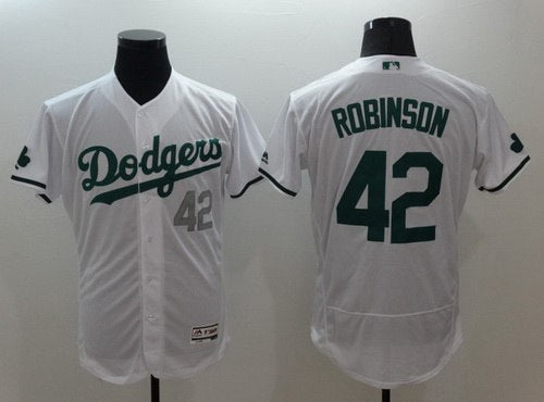 Jackie Robinson Los Angeles Dodgers white jersey