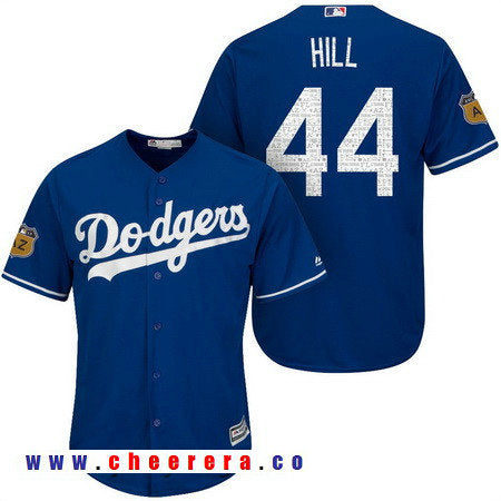 Rich Hill Los Angeles Dodgers royal jersey