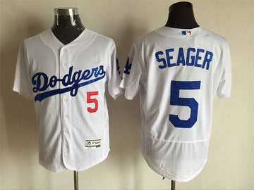 Corey Seager Los Angeles Dodgers white jersey