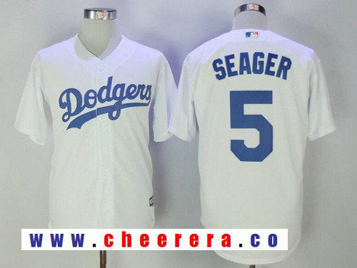 Corey Seager Los Angeles Dodgers white Home jersey