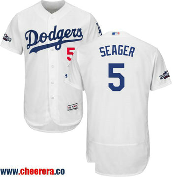 Corey Seager Los Angeles Dodgers white Home jersey