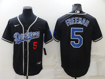 Freddie Freeman Los Angeles Dodgers black jersey