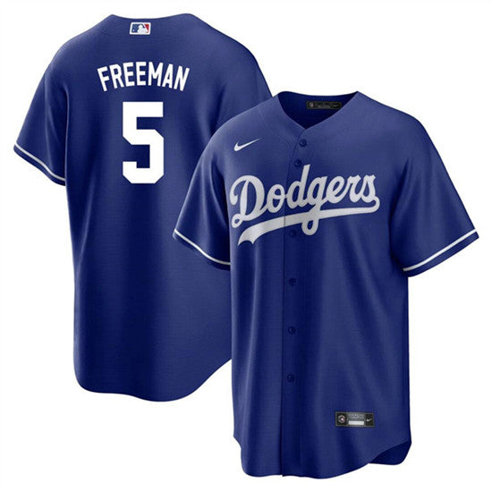 Freddie Freeman Los Angeles Dodgers royal jersey
