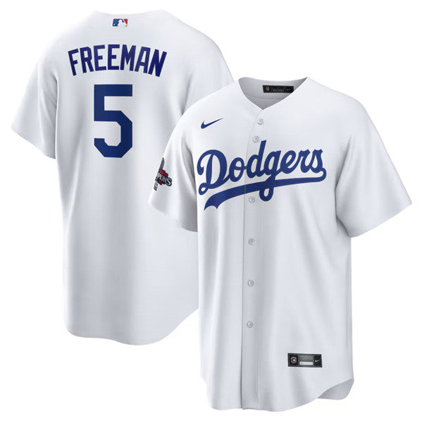 Freddie Freeman Los Angeles Dodgers white Home jersey