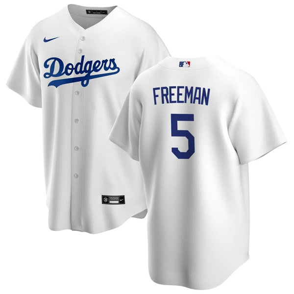 Freddie Freeman Los Angeles Dodgers white jersey