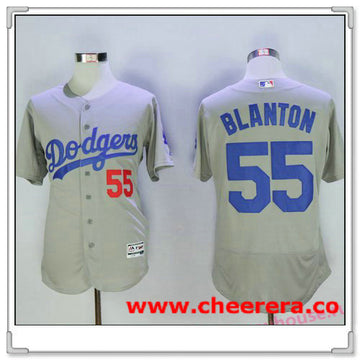 Joe Blanton Los Angeles Dodgers gray jersey