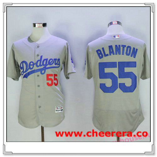 Joe Blanton Los Angeles Dodgers gray jersey
