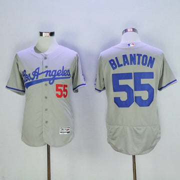 Joe Blanton Los Angeles Dodgers gray Road jersey