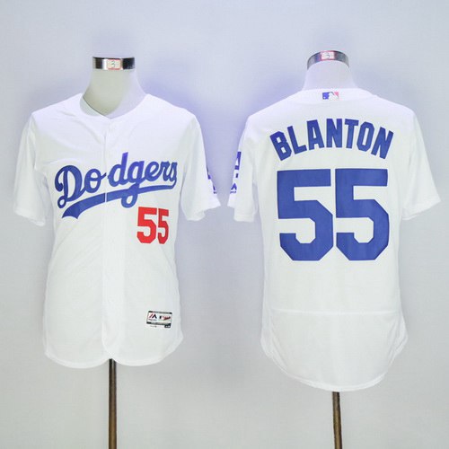 Joe Blanton Los Angeles Dodgers white Home jersey