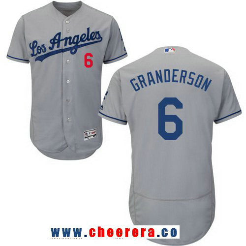 Curtis Granderson Los Angeles Dodgers gray Road jersey