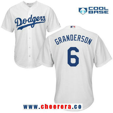 Curtis Granderson Los Angeles Dodgers white Home jersey