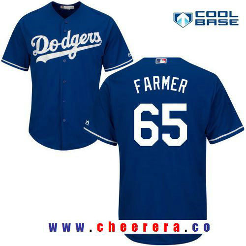 Kyle Farmer Los Angeles Dodgers royal jersey