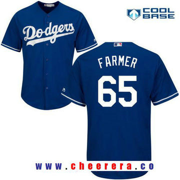 Kyle Farmer Los Angeles Dodgers royal jersey
