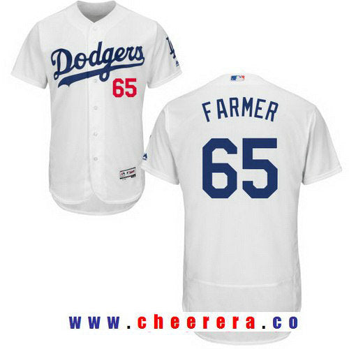 Kyle Farmer Los Angeles Dodgers white Home jersey