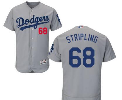 Ross Stripling Los Angeles Dodgers gray Road jersey