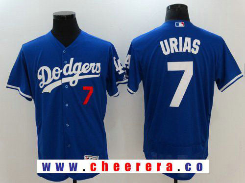 Julio Urias Los Angeles Dodgers royal jersey