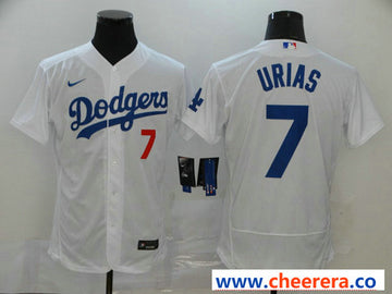 Julio Urias Los Angeles Dodgers white jersey