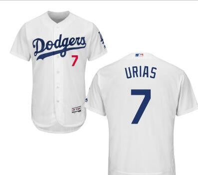 Julio Urias Los Angeles Dodgers white Home jersey