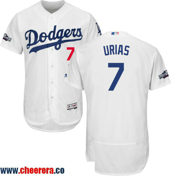 Julio Urias Los Angeles Dodgers white Home jersey