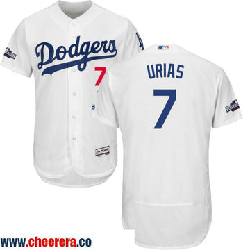Julio Urias Los Angeles Dodgers white Home jersey