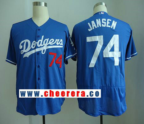 Kenley Jansen Los Angeles Dodgers royal jersey