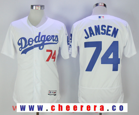 Kenley Jansen Los Angeles Dodgers white Home jersey