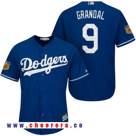 Yasmani Grandal Los Angeles Dodgers royal jersey