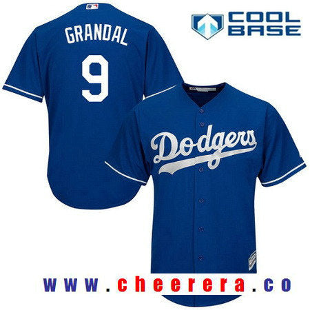 Yasmani Grandal Los Angeles Dodgers royal Alternate jersey